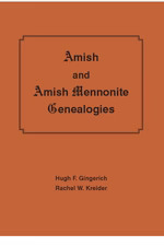 Cover of Amish and Amish Mennonite Genealogies